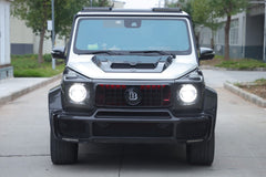 Mercedes Benz G-Class G63 AMG G550 W463A W464 2019 2020 2021 2022 2023 2024 with Aftermarket Parts - BRBS B800 Style Front Grill with Emblem PP Polypropylene from DuPont Tech
