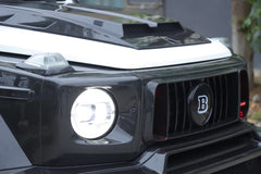 Mercedes Benz G-Class G63 AMG G550 W463A W464 2019 2020 2021 2022 2023 2024 with Aftermarket Parts - BRBS B800 Style Front Grill with Emblem PP Polypropylene from DuPont Tech