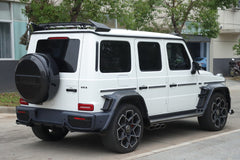 Mercedes Benz G-Class G63 AMG G550 W463A W464 2019 2020 2021 2022 2023 2024 with Aftermarket Parts - BRBS B800 Style Rear Wing Dry Pre-preg Carbon Fiber from DuPont Tech