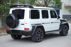 Mercedes Benz G-Class G63 AMG G550 W463A W464 2019 2020 2021 2022 2023 2024 with Aftermarket Parts - BRBS B800 Style Rear Bumper Dry Pre-preg Carbon Fiber from DuPont Tech
