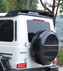 Mercedes Benz G-Class G63 AMG G550 W463A W464 2019 2020 2021 2022 2023 2024 with Aftermarket Parts - BRBS B800 Style Rear Wing Dry Pre-preg Carbon Fiber from DuPont Tech