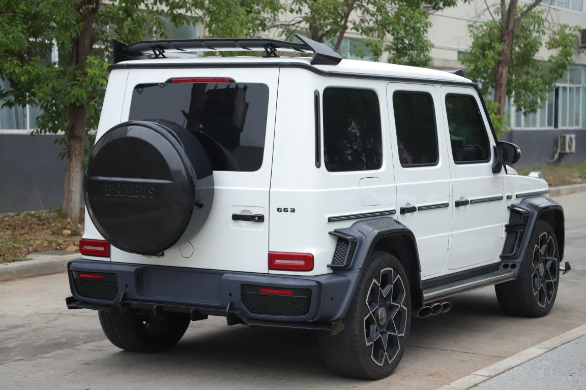 Mercedes Benz G-Class G63 AMG G550 W463A W464 2019 2020 2021 2022 2023 2024 with Aftermarket Parts - BRBS B900 Style Rear Diffuser Dry Pre-preg Carbon Fiber from DuPont Tech