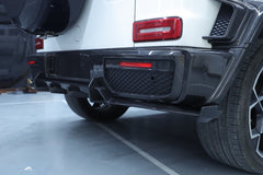 Mercedes Benz G-Class G63 AMG G550 W463A W464 2019 2020 2021 2022 2023 2024 with Aftermarket Parts - BRBS B900 Style Rear Diffuser Dry Pre-preg Carbon Fiber from DuPont Tech