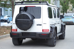 Mercedes Benz G-Class G63 AMG G550 W463A W464 2019 2020 2021 2022 2023 2024 with Aftermarket Parts - BRBS B800 Style Rear Wing Dry Pre-preg Carbon Fiber from DuPont Tech