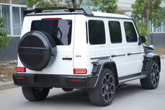 Mercedes Benz G-Class G63 AMG G550 W463A W464 2019 2020 2021 2022 2023 2024 with Aftermarket Parts - BRBS B800 Style Rear Wing Dry Pre-preg Carbon Fiber from DuPont Tech