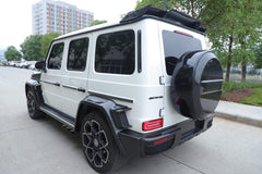 Mercedes Benz G-Class G63 AMG G550 W463A W464 2019 2020 2021 2022 2023 2024 with Aftermarket Parts - BRBS B800 Style Rear Wing Dry Pre-preg Carbon Fiber from DuPont Tech
