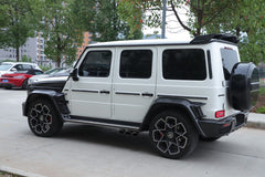 Mercedes Benz G-Class G63 AMG G550 W463A W464 2019 2020 2021 2022 2023 2024 with Aftermarket Parts - BRBS B800 Style Rear Wing Dry Pre-preg Carbon Fiber from DuPont Tech