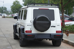 Mercedes Benz G-Class G63 AMG G550 W463A W464 2019 2020 2021 2022 2023 2024 with Aftermarket Parts - BRBS B900 Style Rear Wing Dry Pre-preg Carbon Fiber from DuPont Tech