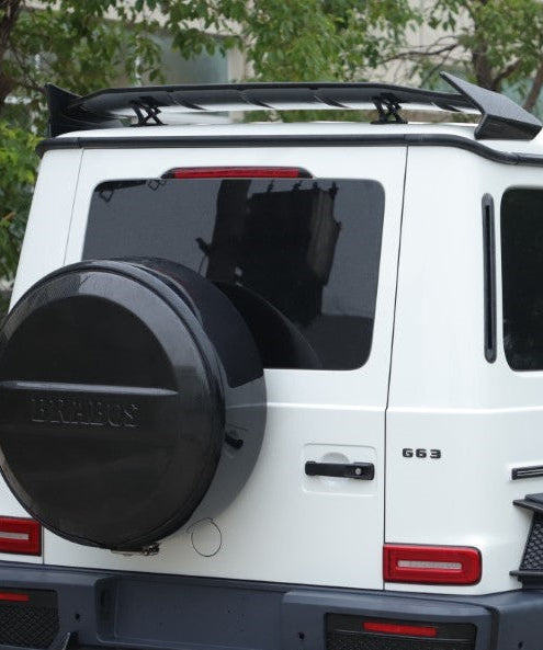 Mercedes Benz G-Class G63 AMG G550 W463A W464 2019 2020 2021 2022 2023 2024 with Aftermarket Parts - BRBS B900 Style Rear Wing Dry Pre-preg Carbon Fiber from DuPont Tech