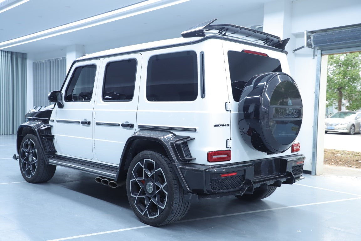 Mercedes Benz G-Class G63 AMG G550 W463A W464 2019 2020 2021 2022 2023 2024 with Aftermarket Parts - BRBS B900 Style Wheel Arches Dry Pre-preg Carbon Fiber from DuPont Tech