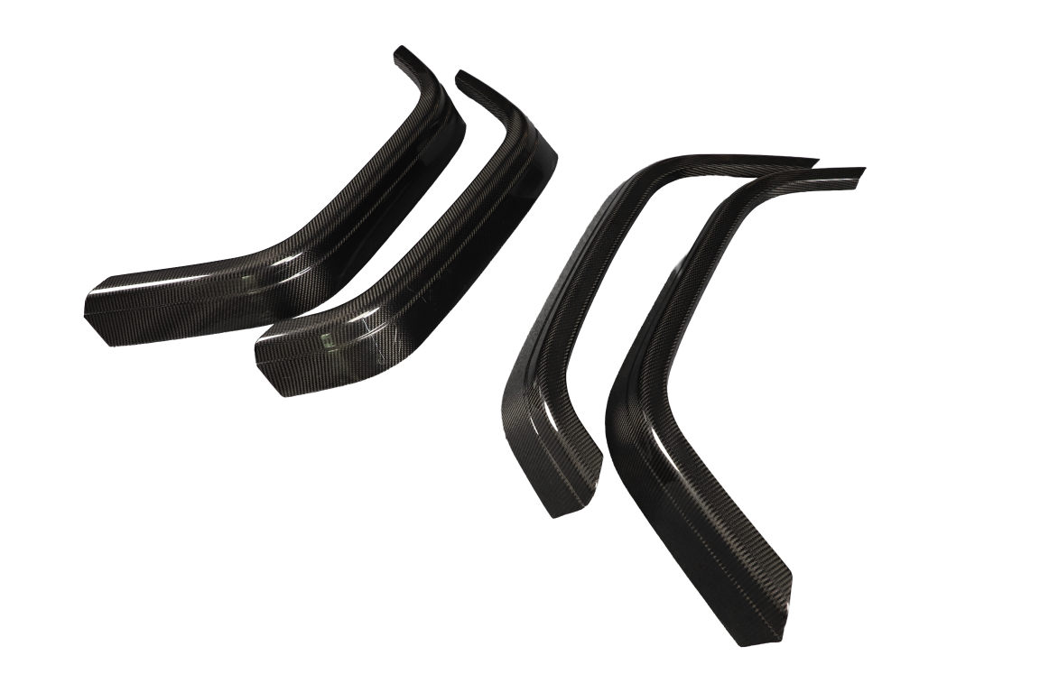 Mercedes Benz G-Class G63 AMG G550 W463A W464 2019 2020 2021 2022 2023 2024 with Aftermarket Parts - BRBS B900 Style Wheel Arches Dry Pre-preg Carbon Fiber from DuPont Tech