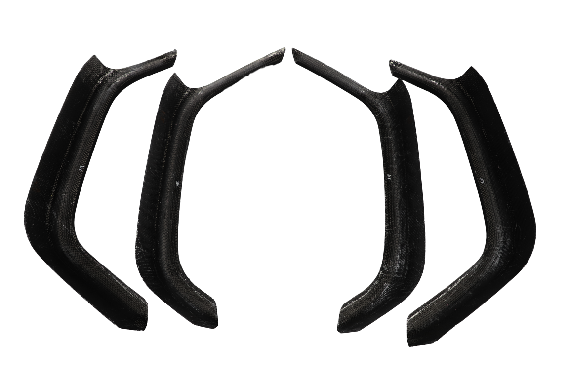 Mercedes Benz G-Class G63 AMG G550 W463A W464 2019 2020 2021 2022 2023 2024 with Aftermarket Parts - BRBS B900 Style Wheel Arches Dry Pre-preg Carbon Fiber from DuPont Tech