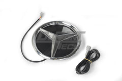 DuPont Tech V2 Silver Chrome Mercedes Benz Light Up Emblem Illuminated Star for B-Class B200 W245 2005–2011 LED RGB