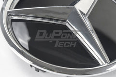 DuPont Tech V2 Silver Chrome Mercedes Benz Light Up Emblem Illuminated Star for CLS-Class CLS63S CLS63 AMG CLS550 CLS400 C218 X218 2012-2016 LED RGB
