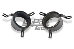  Porsche 911 991.2 Carrera 2017 2018 2019 with Aftermarket Parts - GT2RS Conversion Style Exhaust &amp; Tips Stainless Steel from DuPont Tech 