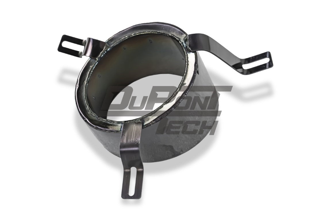  Porsche 911 991.2 Carrera 2017 2018 2019 with Aftermarket Parts - GT2RS Conversion Style Exhaust &amp; Tips Stainless Steel from DuPont Tech 