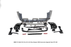 BMW X5 xDrive50i eDrive F15 (Both Fits Pre-LCI & LCI) 2014 2015 2016 2017 2018 with Aftermarket Parts - X5M Conversion Upgrade Style Rear Bumper PP Polypropylene from DuPont Tech