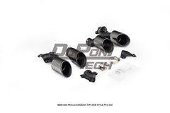 BMW X5 G05 M50i x/s Drive 40i Pre-LCI 2019 2020 2021 2022 2023 with Aftermarket Parts - X5M Style Exhaust Tips Stainless Steel from DuPont Tech