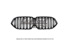 BMW X6 M50i x/s Drive40i G06 Pre-LCI 2020 2021 2022 2023 with Aftermarket Parts - X6M Conversion Upgrade Style Front Kidney Grill ABS from DuPont Tech