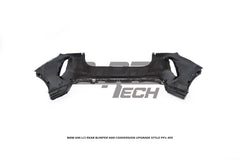 BMW X6 M60i xDrive40i G06 LCI 2024-ON with Aftermarket Parts - X6M Conversion Upgrade Style Rear Bumper PP Polypropylene from DuPont Tech