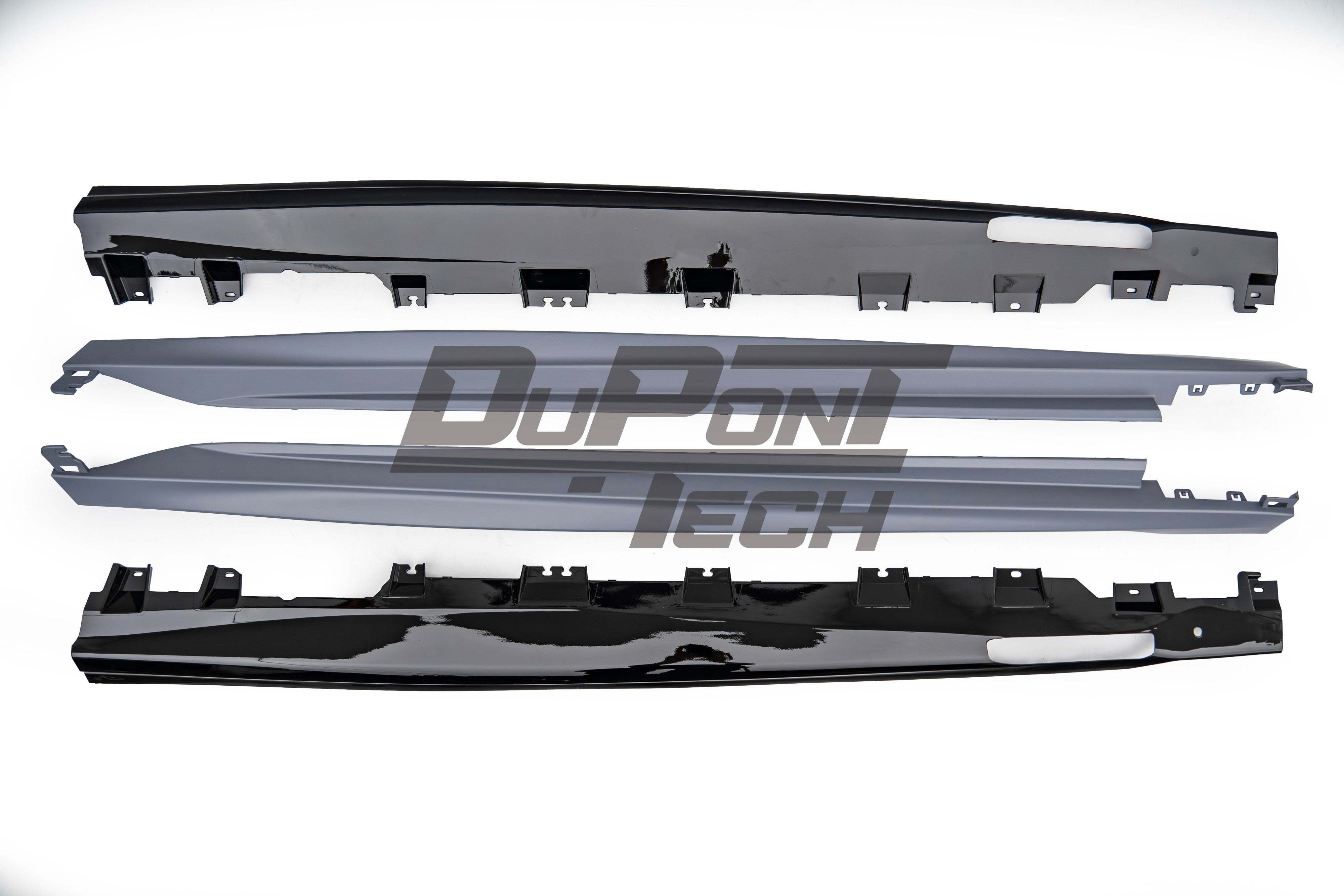 BMW X6 M60i xDrive40i G06 LCI 2024-ON with Aftermarket Parts - X6M Conversion Upgrade Style Side Skirts PP Polypropylene from DuPont Tech