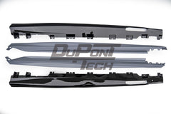 BMW X6 M60i xDrive40i G06 LCI 2024-ON with Aftermarket Parts - X6M Conversion Upgrade Style Side Skirts PP Polypropylene from DuPont Tech