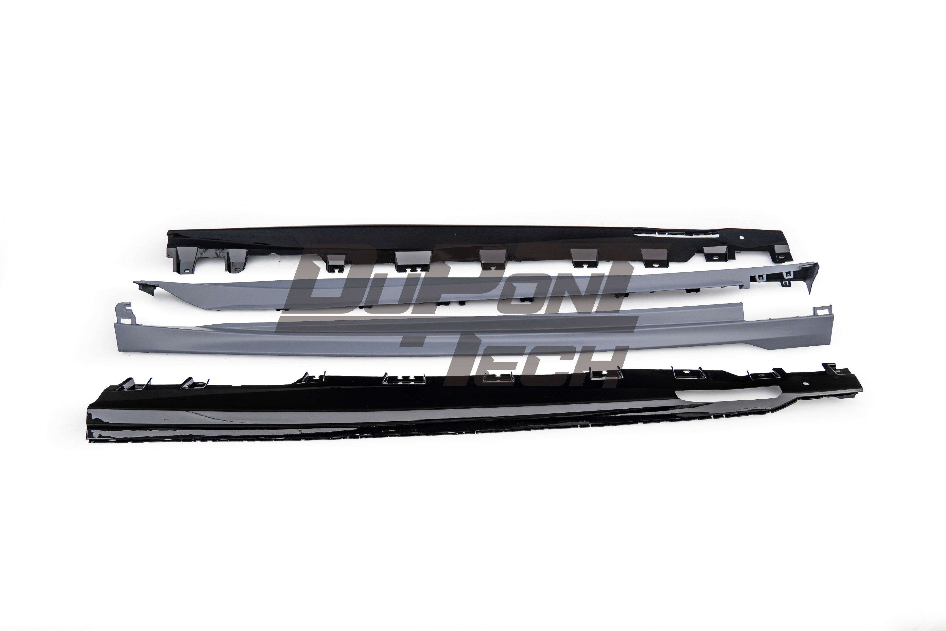 BMW X6 M60i xDrive40i G06 LCI 2024-ON with Aftermarket Parts - X6M Conversion Upgrade Style Side Skirts PP Polypropylene from DuPont Tech