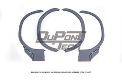 BMW X6 M50i x/s Drive40i G06 Pre-LCI 2020 2021 2022 2023 with Aftermarket Parts - X6M Conversion Upgrade Style Wheel Arches PP Polypropylene from DuPont Tech