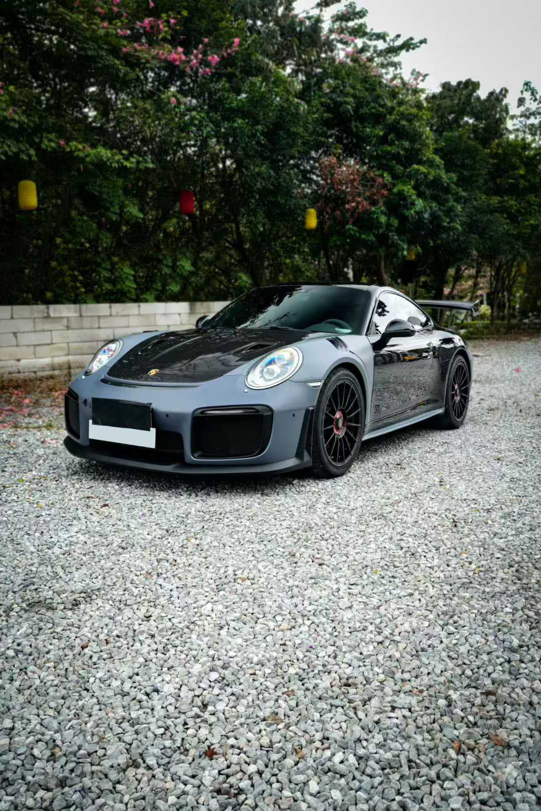 Porsche 991.1 Carrera Base/S/T/4/4S/Targa 4/ Targa 4S/GTS/GT3/GT3RS/Turbo/Turbo S/GT3/GT3RS 2012 2013 2014 2015 2016 & 991.2 Carrera Base/S/T/4/4S/Targa 4/ Targa 4S/GTS/GT3/GT3RS/Turbo/Turbo S 2017 2018 2019 with Aftermarket Parts - Front Fenders Dry Pre-preg Carbon Fiber from Dupont Tech