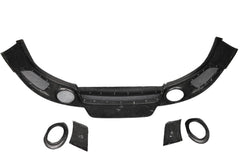 Porsche 991.1 Carrera Base/S/T 2012 2013 2014 2015 2016 & 991.2 Carrera Base/S/T 2017 2018 2019 (designed to be installed on DuPont Tech GT2RS conversion rear bumper ONLY) with Aftermarket Parts - GT2RS Conversion Style Rear Diffuser Dry Pre-preg Carbon Fiber from Dupont Tech