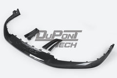 Dupont Tech Front Lip for GT2RS Conversion Style Front Bumper Dry Pre-preg Carbon Fiber