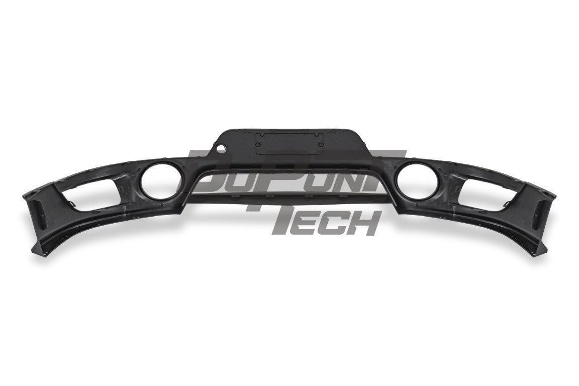 Porsche 911 991.2 Carrera Base/S/T 2017 2018 2019 with Aftermarket Parts – GT2RS Conversion Style Rear Bumper & Trims PP Polypropylene / Dry Pre-preg Carbon Fiber from Dupont Tech