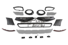 Porsche 911 991.2 Carrera Base/S/T 2017 2018 2019 with Aftermarket Parts – GT2RS Conversion Style Rear Bumper & Trims PP Polypropylene / Dry Pre-preg Carbon Fiber from Dupont Tech