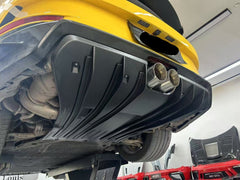 Porsche 911 992.1 Carerra Base/S/T/4/4S/Targa 4/Targa 4S/GTS 2020 2021 2022 2023 2024 & 911 992.2 Carerra Base/S/T/4/4S/Targa 4/Targa 4S/GTS 2025-ON & (designed to be installed on DuPont Tech GT3 conversion rear bumper ONLY) with Aftermarket Parts - GT3 Conversion Style Rear Diffuser Dry Pre-preg Carbon Fiber from Dupont Tech