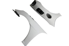 Porsche 718 982 Cayman Boxster (Base / T / S / GTS / GT4 / Spyder) 2017 2018 2019 2020 2021 2022 2023 2024 2025 with Aftermarket Parts - GT4RS Conversion Style Front Fenders Carbon Fiber from Dupont Tech