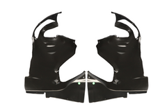 Porsche 718 982 Cayman &amp; Boxster (Base / T / S / GTS / GT4 / Spyder) 2017 2018 2019 2020 2021 2022 2023 2024 2025 with Aftermarket Parts - RS Style Front Fenders Partial Carbon Fiber / PP Polypropylene from&nbsp;Dupont Tech