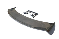 Porsche 981 Boxster (all models, including Base / S / GTS Spyder) 2012 2013 2014 2015 2016 & 718 982 Boxster (Base / T / S / GTS / Spyder) 2017-ON with Aftermarket Parts - Rear Wing Dry Pre-preg Carbon Fiber from Dupont Tech