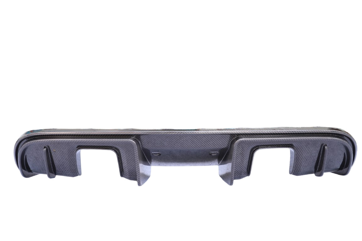 Porsche 718 982 981 Cayman & Boxster (Base / T / S / GTS / GT4 / Spyder) 2012-ON (This product can be installed on OEM 718 rear bumpers. For 981, DuPont Tech GT4/Spyder conversion rear bumper is required) with Aftermarket Parts - Rear Diffuser Dry Pre-preg Carbon Fiber from Dupont Tech