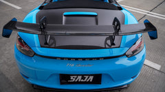 Porsche 718 982 Cayman (Base / T / S / GTS) 2017 2018 2019 2020 2021 2022 2023 2024 2025&nbsp;with Aftermarket Parts - GT4RS Full Conversion Kit PP Polypropylene / Dry Pre-preg Carbon Fiber from Dupont Tech