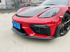 Porsche 718 982 Boxster (Base / T / S / GTS / Spyder) 2017 2018 2019 2020 2021 2022 2023 2024 2025 with Aftermarket Parts - Spyder Conversion Kit PP Polypropylene / Dry Pre-preg Carbon Fiber from Dupont Tech