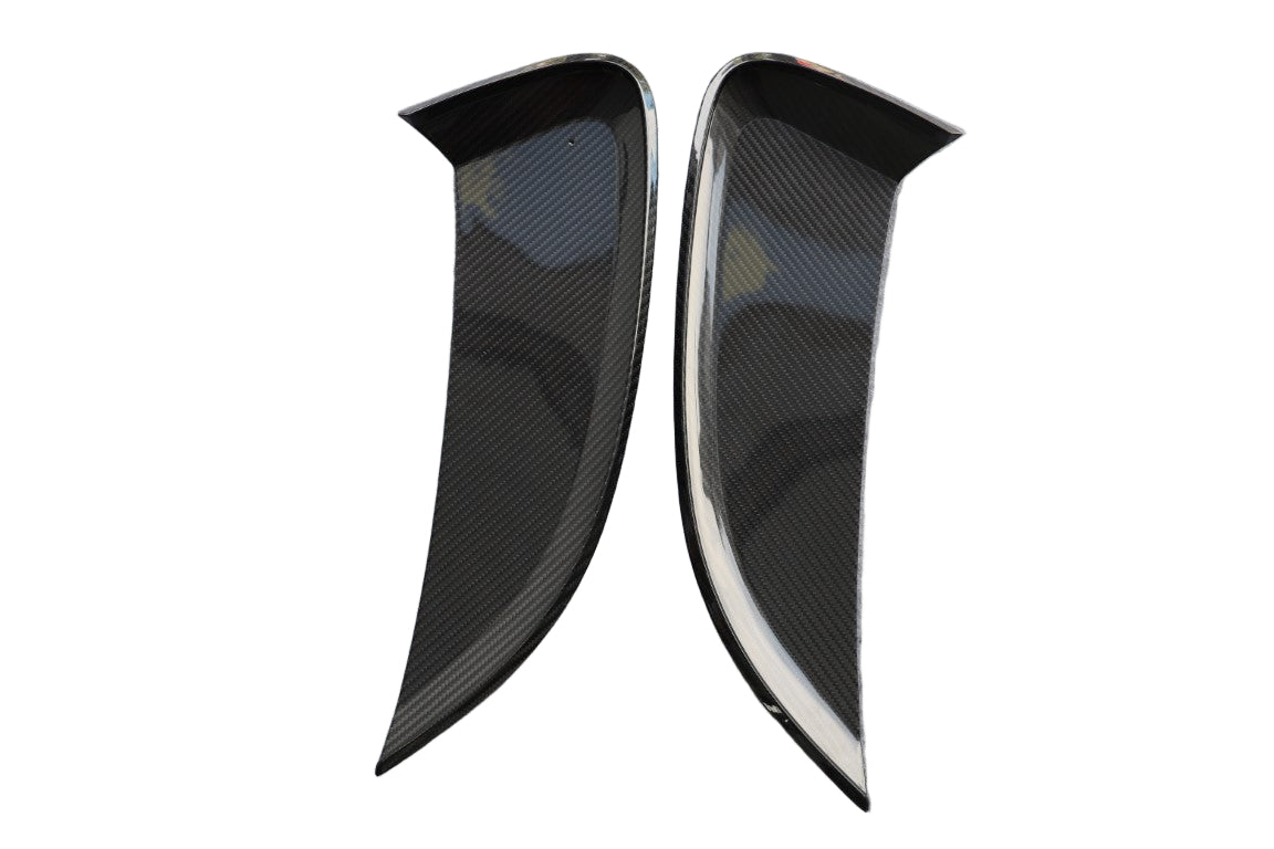 Porsche 718 982 Cayman & Boxster (Base / T / S / GTS / GT4 / Spyder) 2017-ON with Aftermarket Parts - GT4 Style Side Vents Dry Pre-preg Carbon Fiber from Dupont Tech