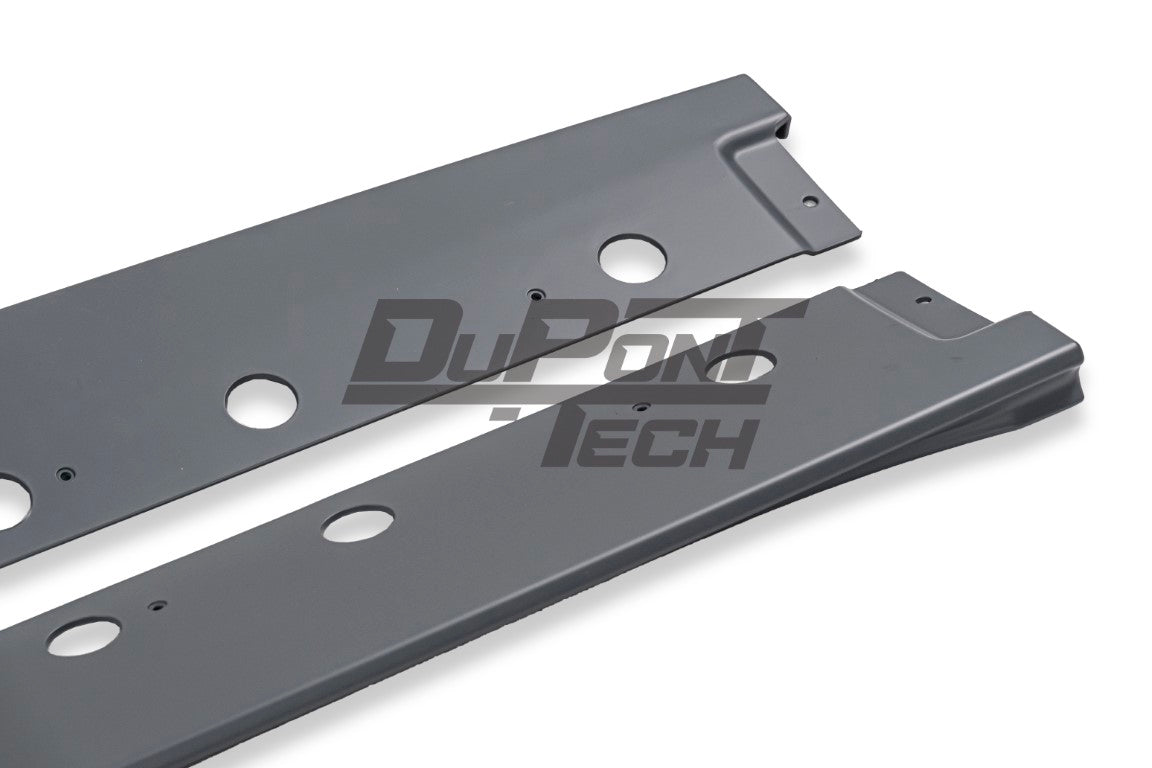 Porsche 911 991.1 Carrera Base/S/T 2012 2013 2014 2015 2016 & 991.2 Carrera Base/S/T 2017 2018 2019 with Aftermarket Parts – GT2RS Conversion Style Side Skirts PP Polypropylene