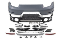 Porsche 911 991.1 991.1 Carrera Base/S/T 2012 2013 2014 2016 with Aftermarket Parts – GT2RS Conversion Style Rear Bumper & Trims PP Polypropylene / Dry Pre-preg Carbon Fiber from Dupont Tech