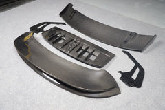 Porsche 911 992.1 Carerra Base/S/T/4/4S/4S/GTS/Turbo/Turbo S 2020 2021 2022 2023 2024 & 911 992.2 Carerra Base/S/T/4/4S/GTS/Turbo/Turbo S 2025-ON with Aftermarket Parts - GT3 V2 Style Rear Wing & Spoiler Dry Pre-preg Carbon Fiber from Dupont Tech