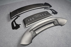 Porsche 911 992.1 Carerra Base/S/T/4/4S/4S/GTS/Turbo/Turbo S 2020 2021 2022 2023 2024 & 911 992.2 Carerra Base/S/T/4/4S/GTS/Turbo/Turbo S 2025-ON with Aftermarket Parts - GT3 V2 Style Rear Wing & Spoiler Dry Pre-preg Carbon Fiber from Dupont Tech