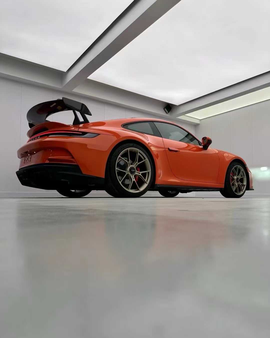 Dupont Tech GT3 Conversion Style Rear Bumper & Trims for Porsche 911 992.1 992.2 Carerra S Targa 4 4S S GTS GT3 2020-ON PP Polypropylene/Carbon Fiber