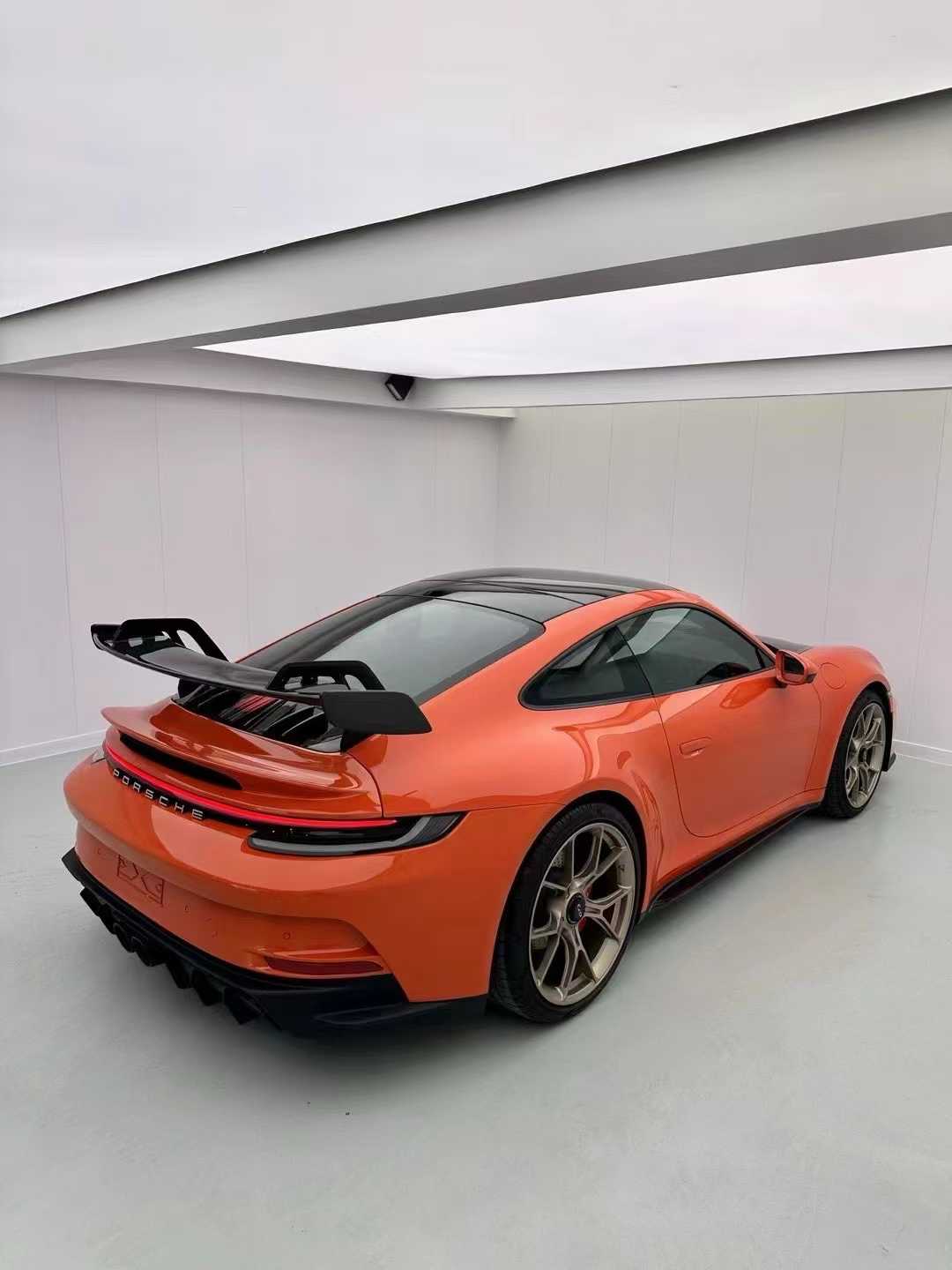 Dupont Tech GT3 Conversion Style Rear Bumper & Trims for Porsche 911 992.1 992.2 Carerra S Targa 4 4S S GTS GT3 2020-ON PP Polypropylene/Carbon Fiber