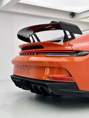 Dupont Tech GT3 Conversion Style Rear Bumper & Trims for Porsche 911 992.1 992.2 Carerra S Targa 4 4S S GTS GT3 2020-ON PP Polypropylene/Carbon Fiber