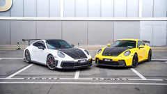 Porsche 911 992.1 Carerra Base/S/T/4/4S/GTS 2020 2021 2022 20223 2024 & 911 992.2 Carerra Base/S/T/4/4S/GTS 2025-ON GT2RS Full Conversion Kit PP Polypropylene / Dry Pre-preg Carbon Fiber from Dupont Tech