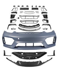 Dupont Tech GT4 Full Conversion Kit for Porsche 981 Cayman 2012-2016 PP Polypropylene / Carbon Fiber